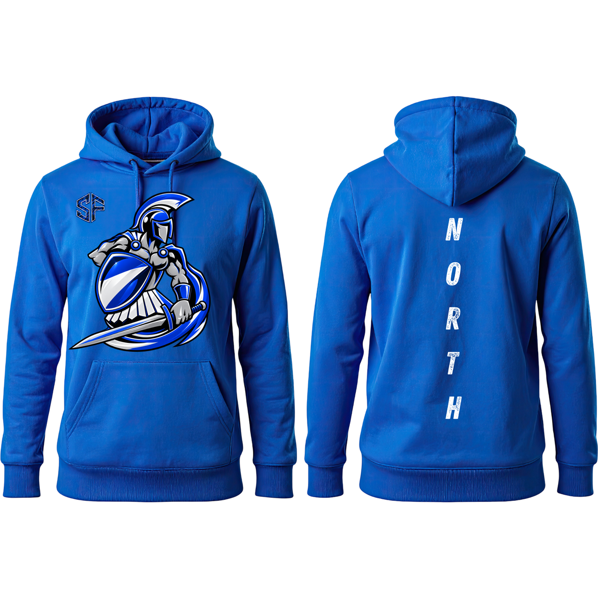 North Hardin Wrestling – Trojan Warrior Pullover Hoodie