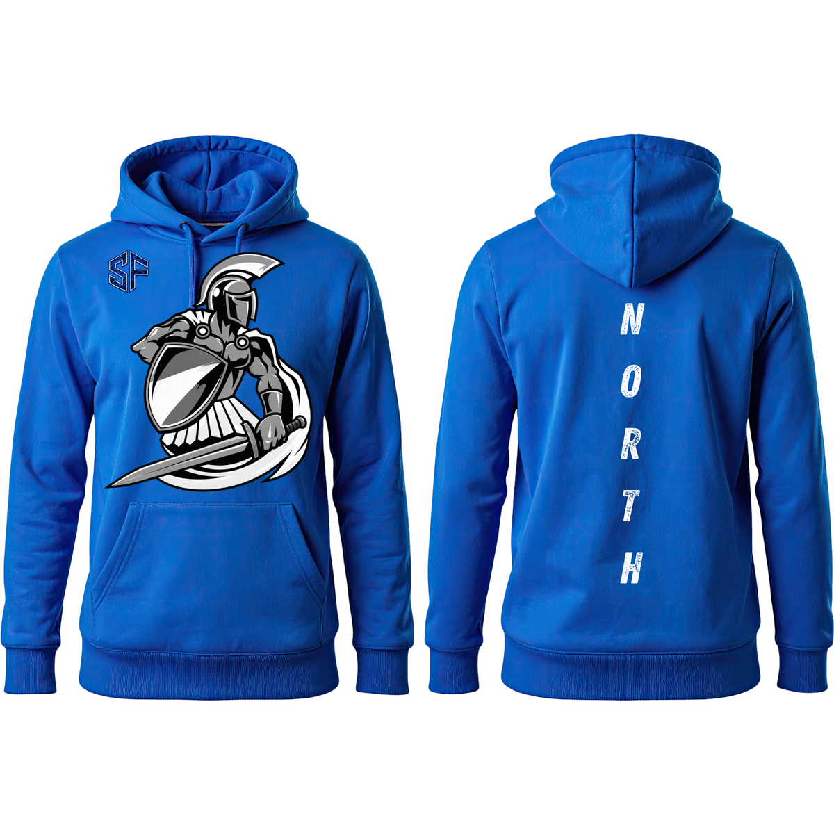 North Hardin Wrestling – Trojan Warrior Pullover Hoodie