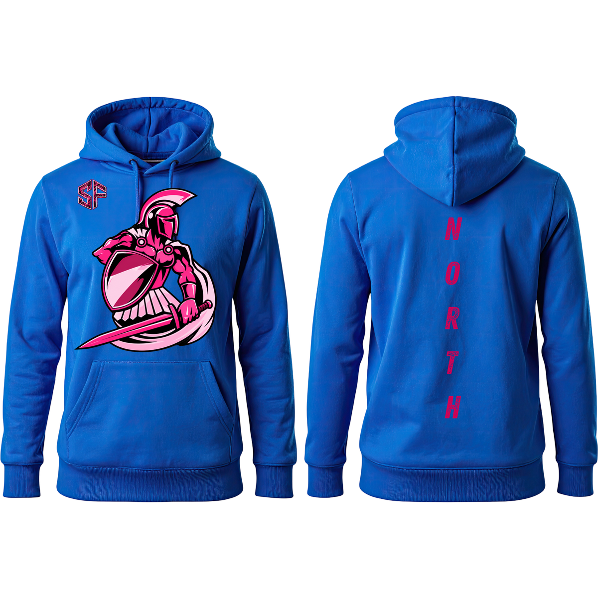 North Hardin Wrestling – Trojan Warrior Pullover Hoodie