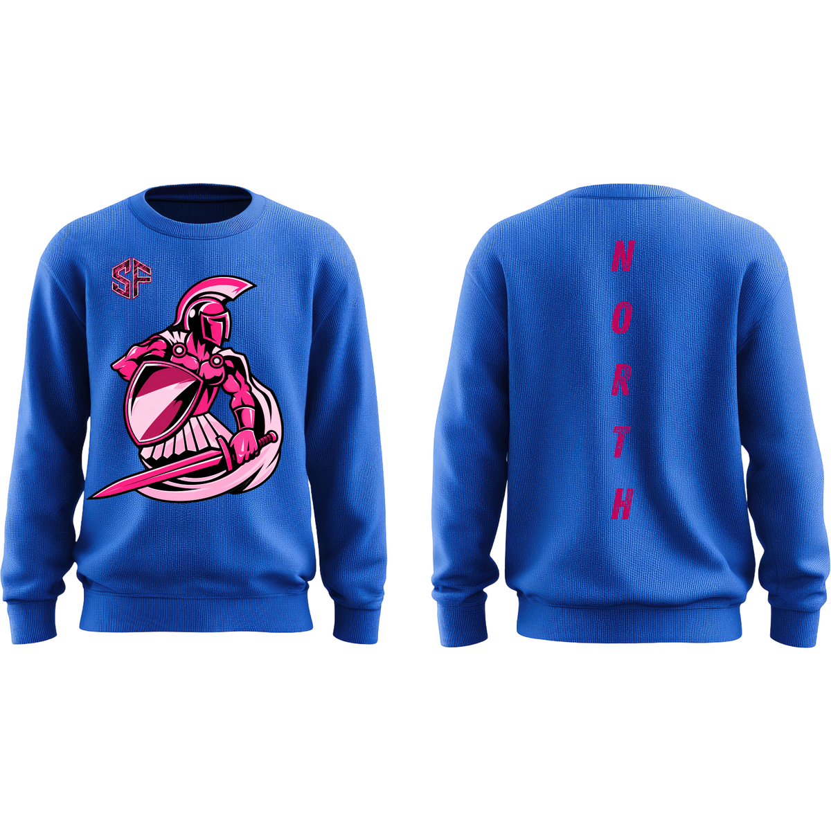 North Hardin Wrestling – Trojan Warrior Crewneck Sweatshirt