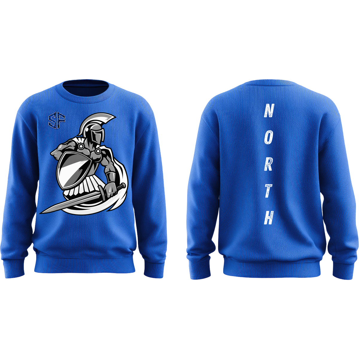 North Hardin Wrestling – Trojan Warrior Crewneck Sweatshirt