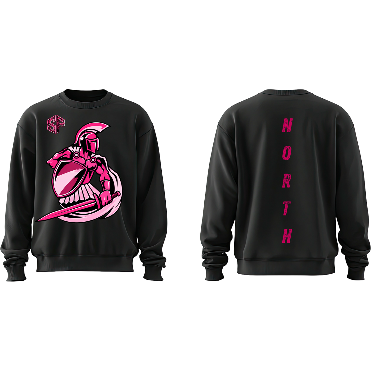 North Hardin Wrestling – Trojan Warrior Crewneck Sweatshirt