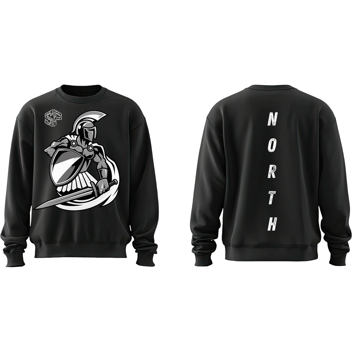 North Hardin Wrestling – Trojan Warrior Crewneck Sweatshirt