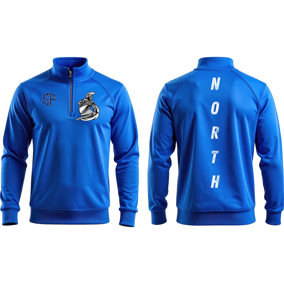 North Hardin Wrestling – Trojan Warrior 1/4 Zip Pullover