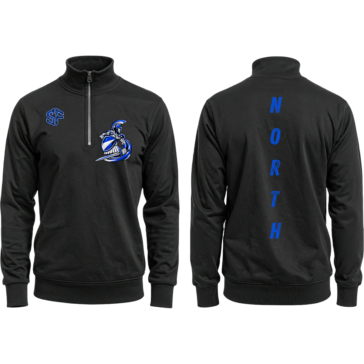 North Hardin Wrestling – Trojan Warrior 1/4 Zip Pullover