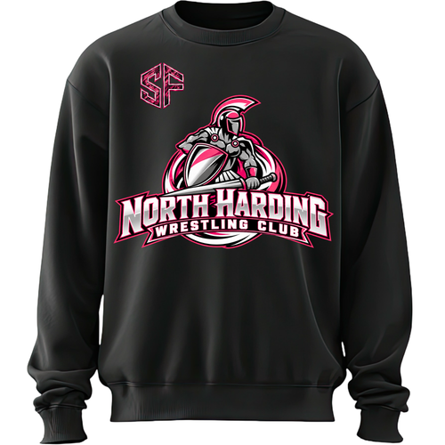 North Hardin Wrestling Club – Trojan Spirit Crewneck Sweatshirt