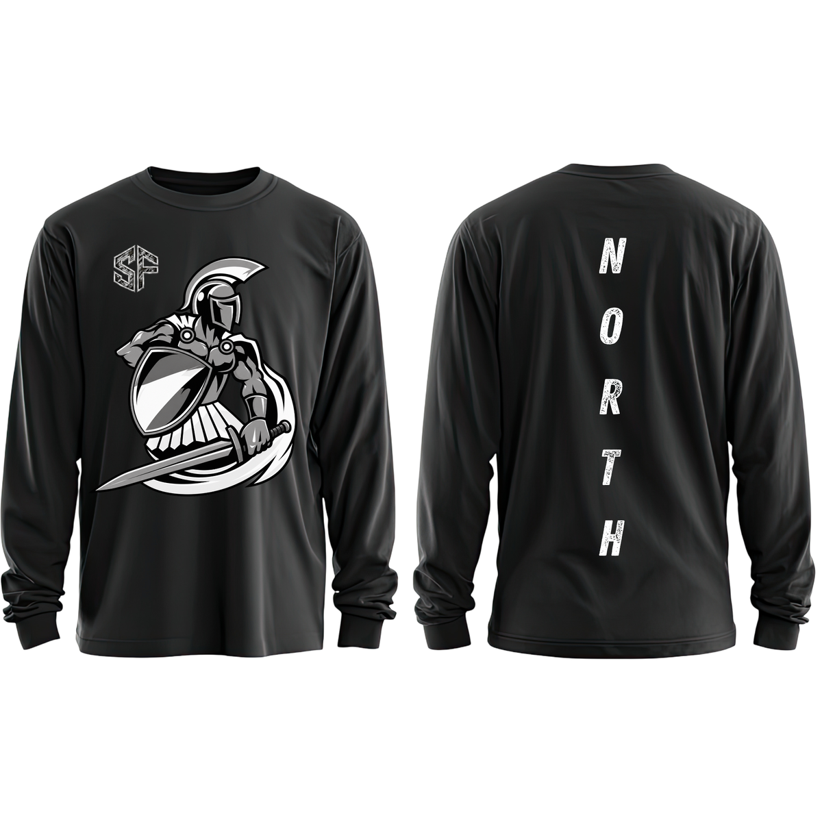 North Hardin Wrestling – Trojan Warrior Long Sleeve T-Shirt