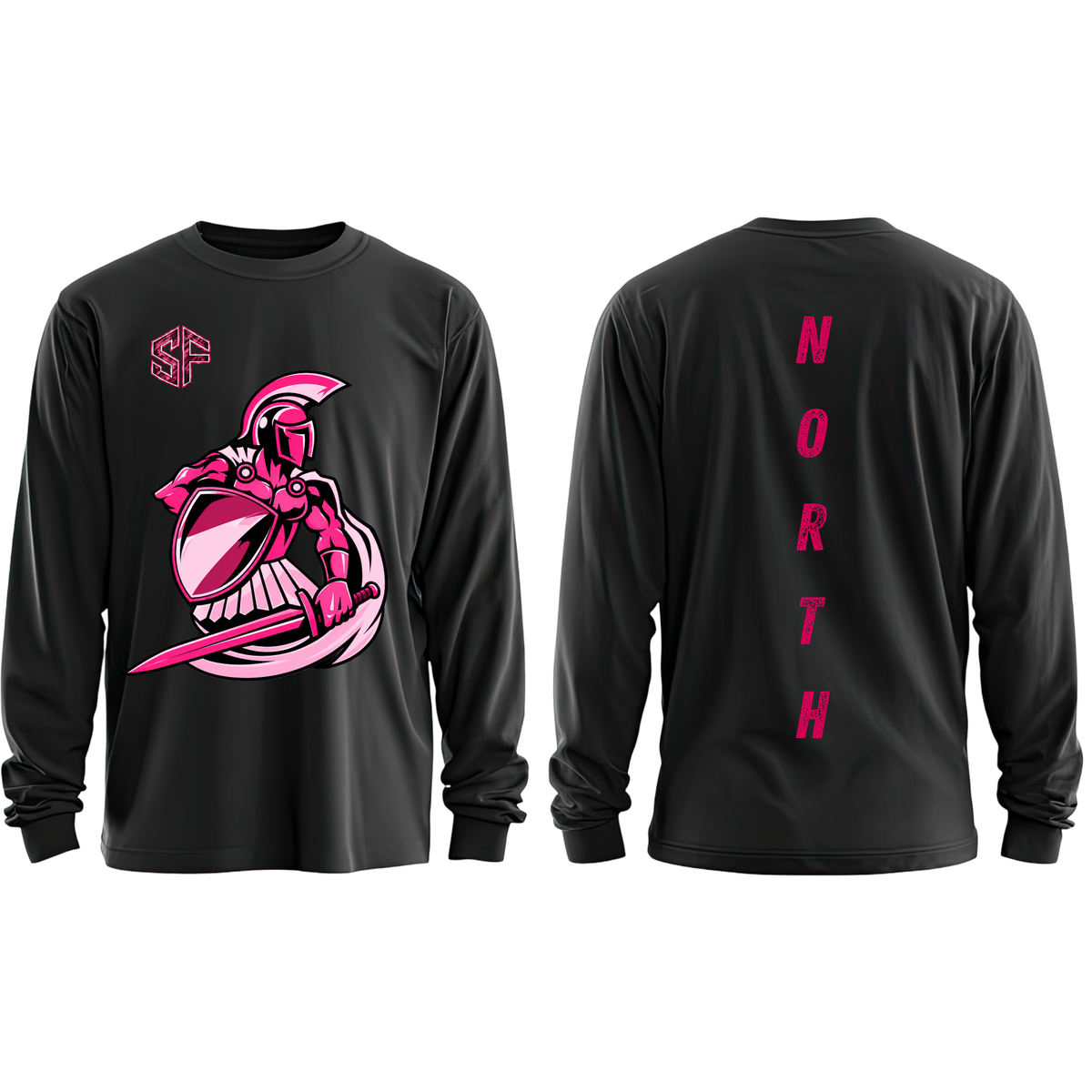 North Hardin Wrestling – Trojan Warrior Long Sleeve T-Shirt