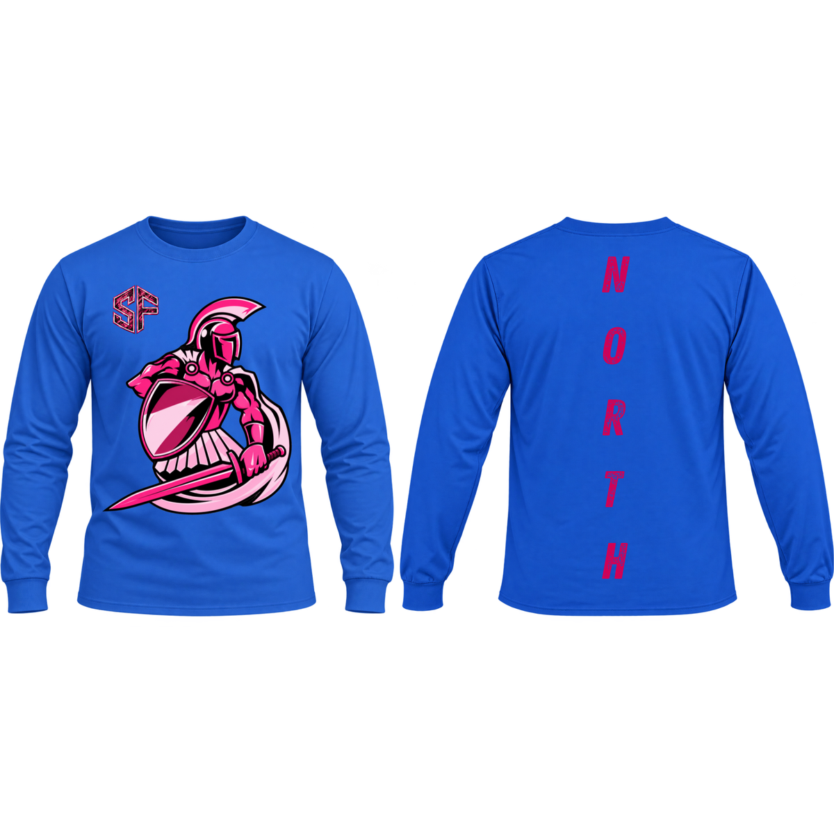 North Hardin Wrestling – Trojan Warrior Long Sleeve T-Shirt