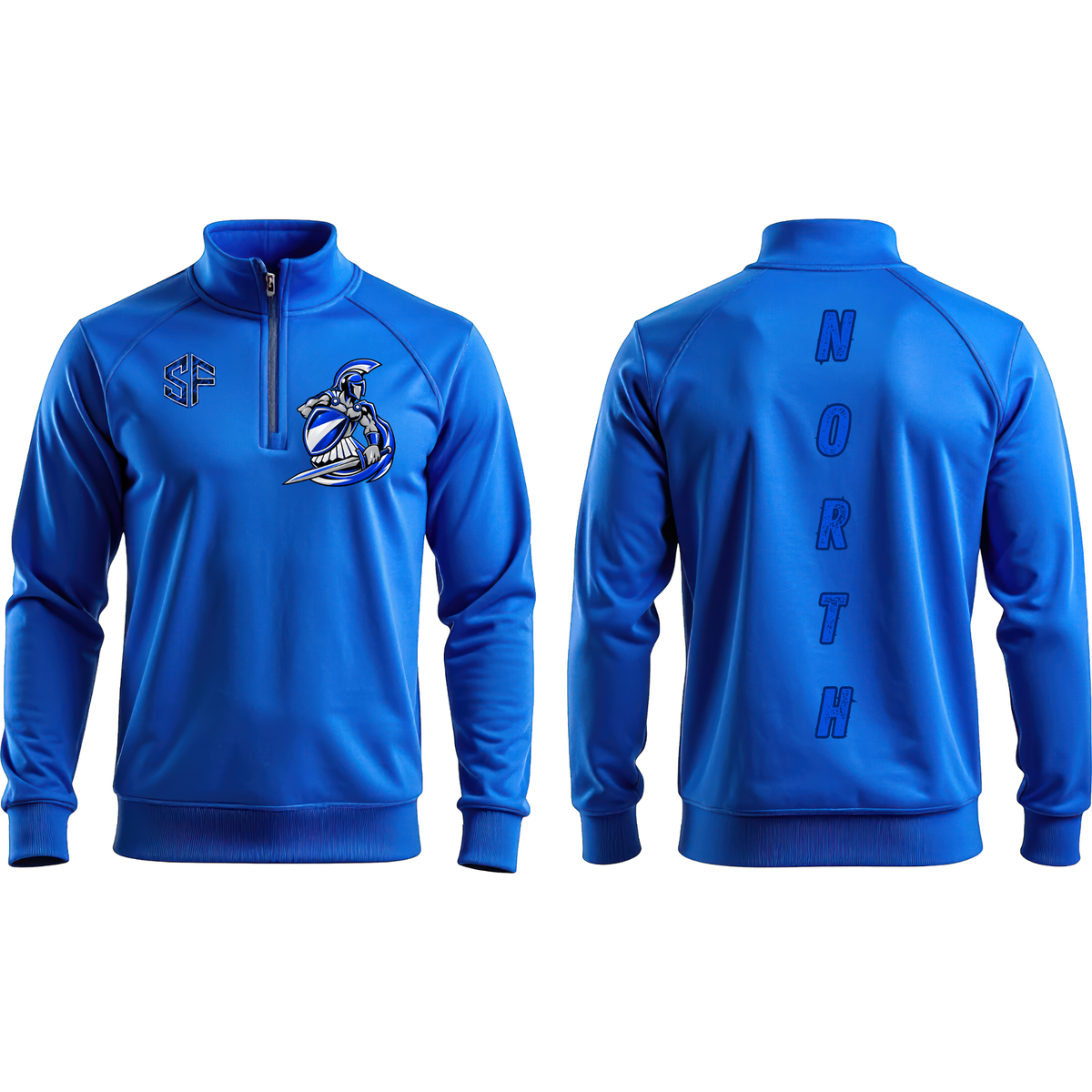 North Hardin Wrestling – Trojan Warrior 1/4 Zip Pullover