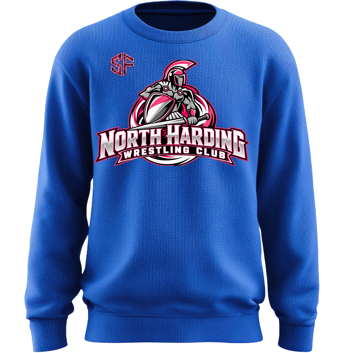 North Hardin Wrestling Club – Trojan Spirit Crewneck Sweatshirt